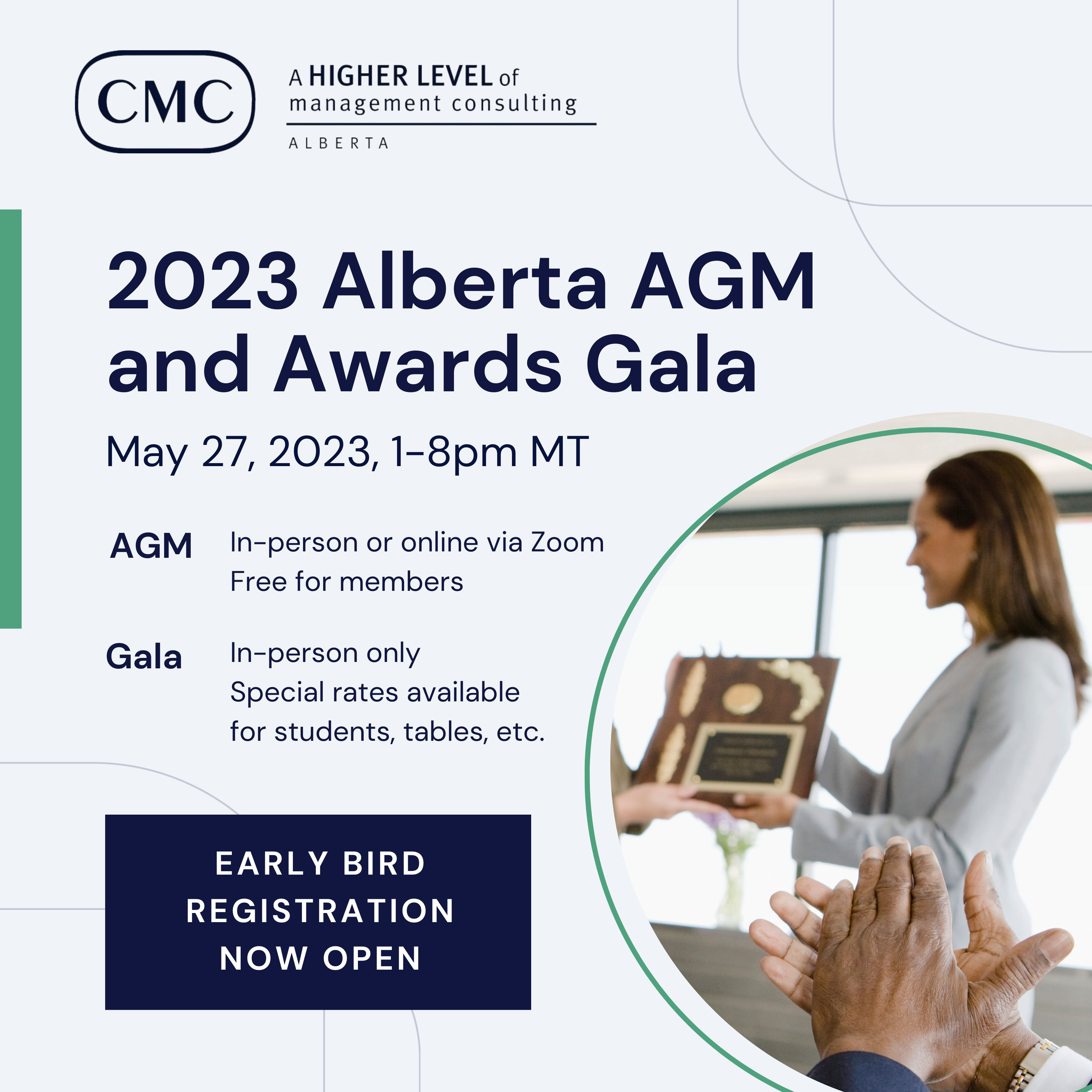 In Person AGM & Awards Gala